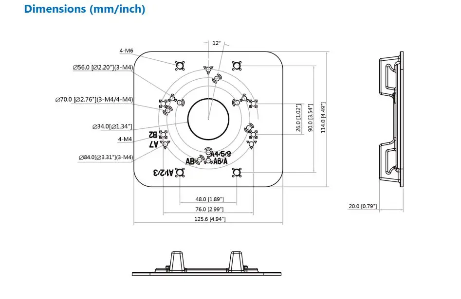 PFA152-E-Dimensions