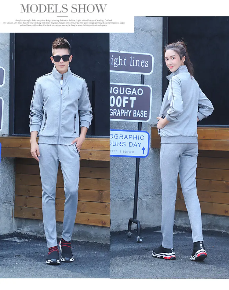 L-8XL Men Training Sportswear Running Tracksuit Man Men Sport Tracksuits Outwear Set 2 pieces Sportswear Sweat Warm Suit Men