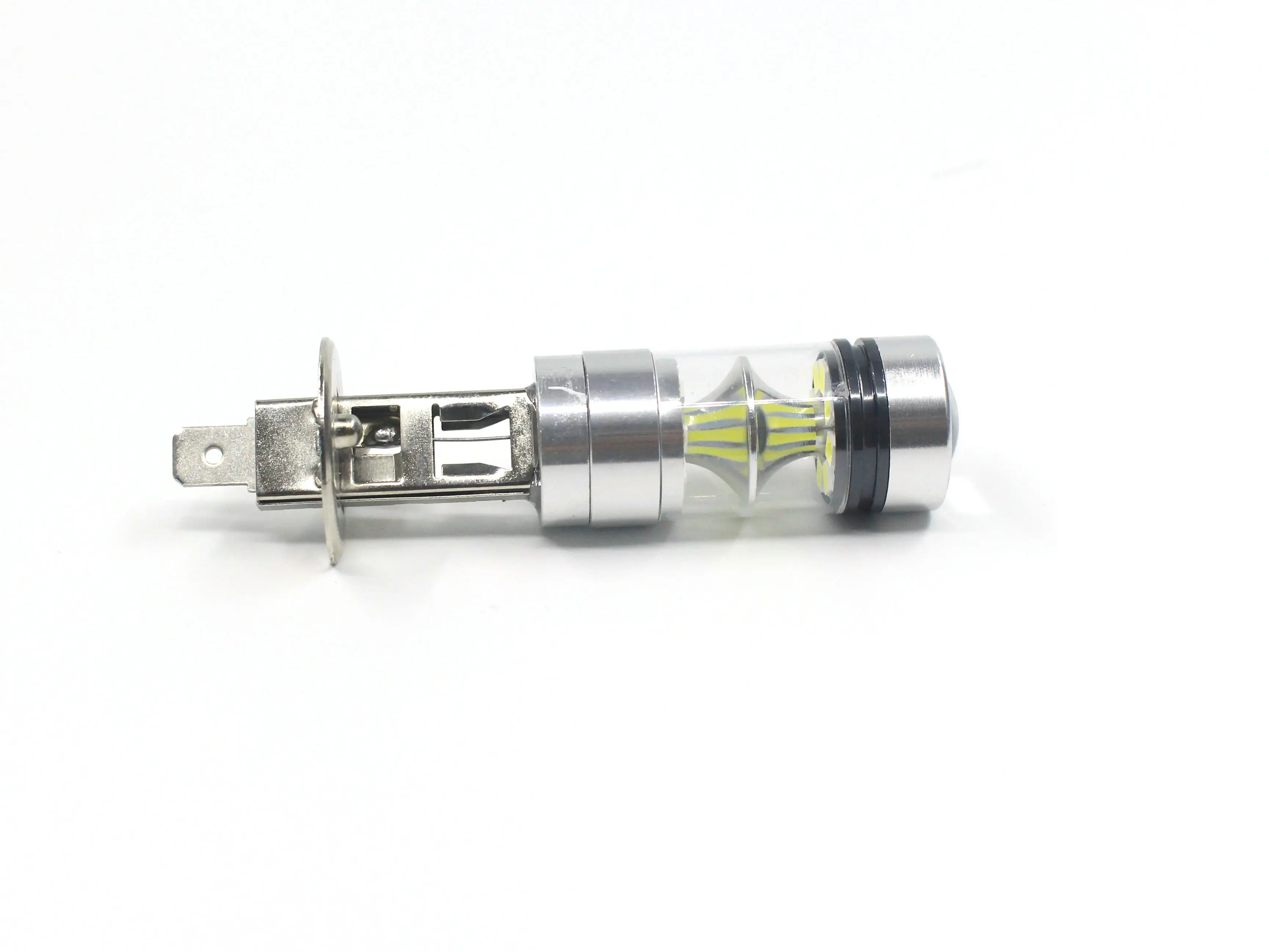 2 шт. Автомобильный светодиодный высокое Мощность туман светильник H1 100W 20SMD светодиодный туман светильник лампочка 12V 6500K белый светодиодный светильник