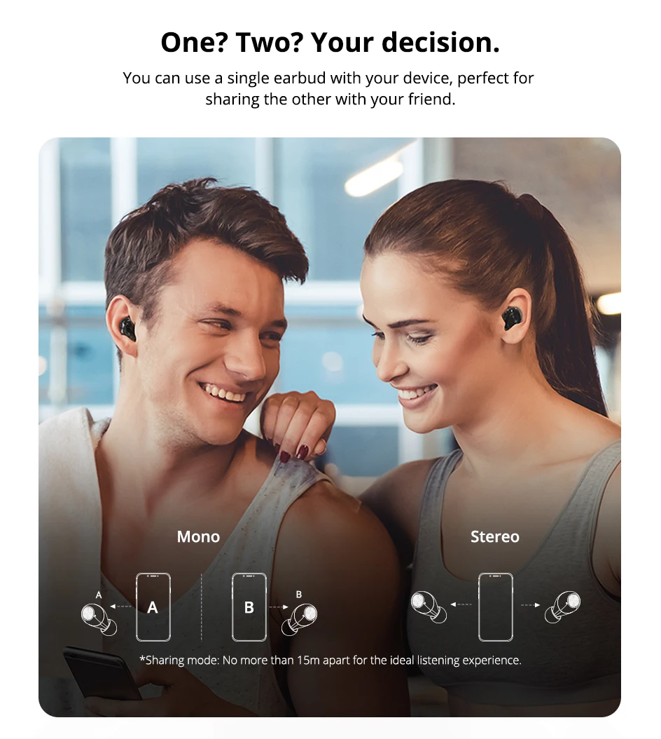 Tronsmart Spunky Beat TWS Bluetooth 5.0 Earphone APTX Wireless Earbuds with QualcommChip CVC 8.0 Touch Control Voice Assistant (5)
