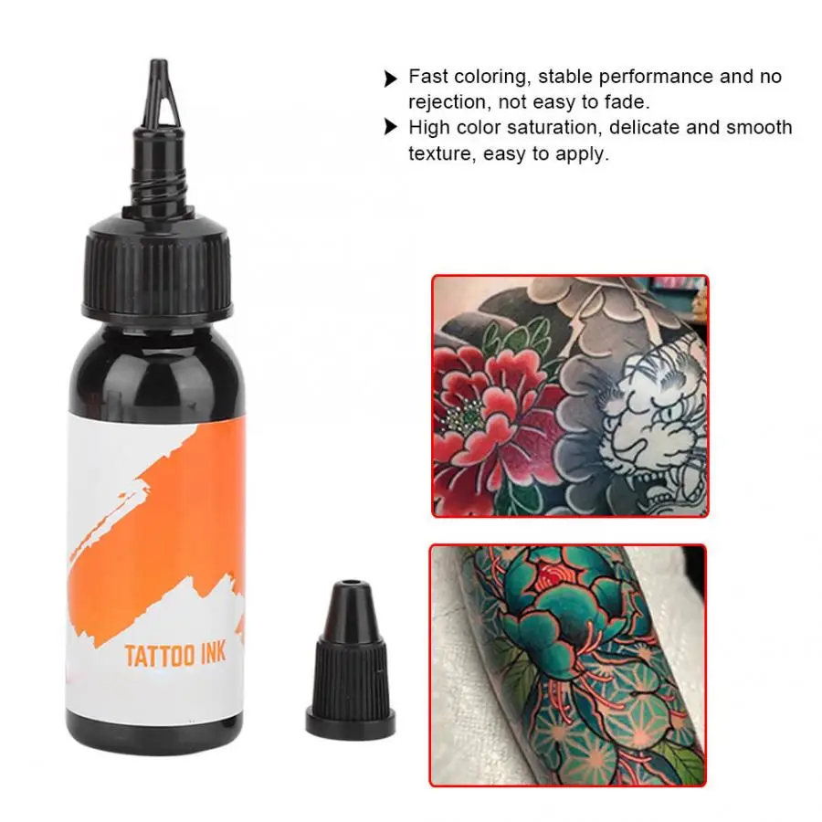 Профессиональные чернила для татуировок стойкий пигмент быстрого окрашивания