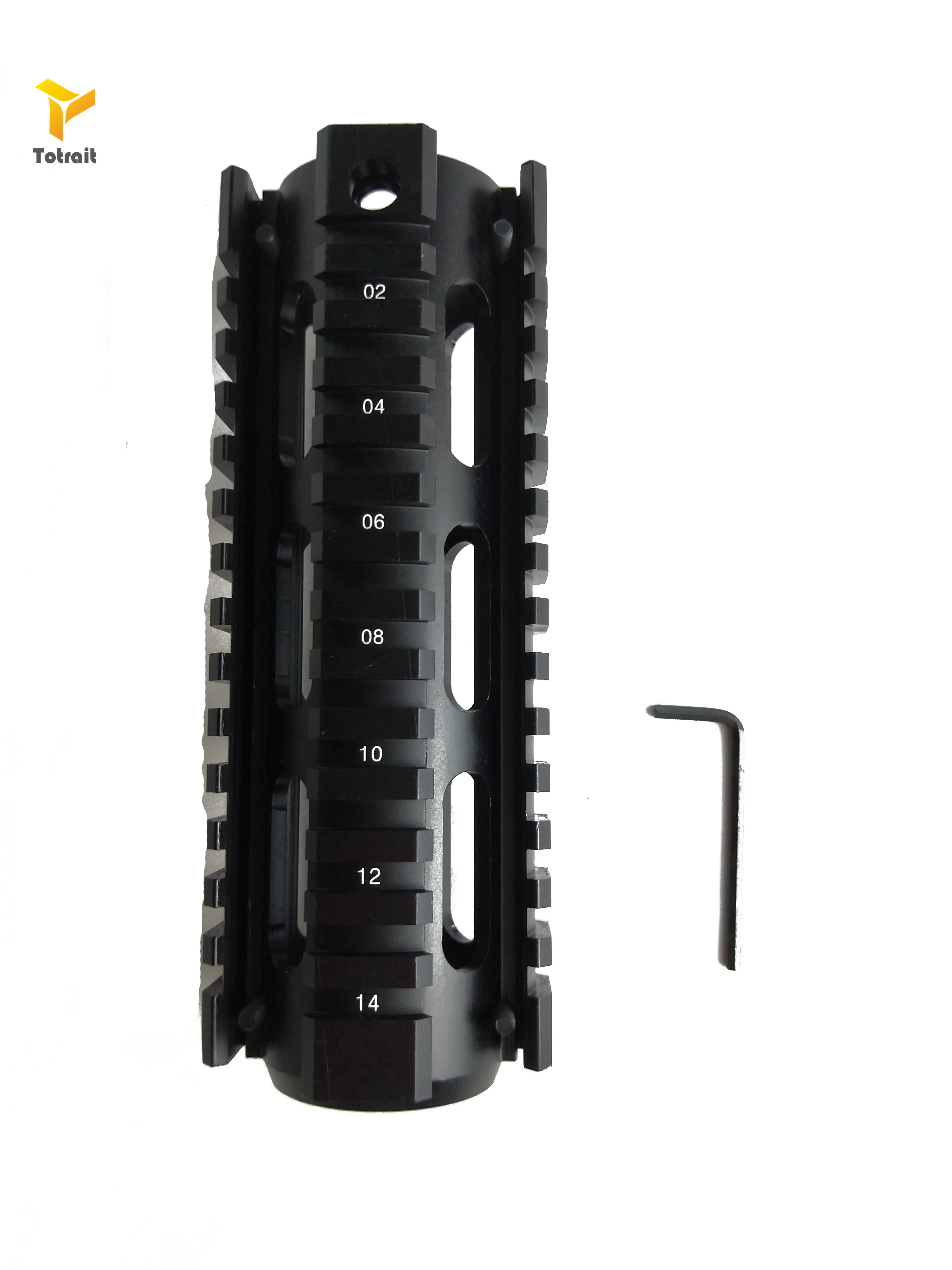 Totrait Тактический Airsoft AR-15 M3 Handguard карабин 6 7 2 шт. Drop-In с креплением для крепления