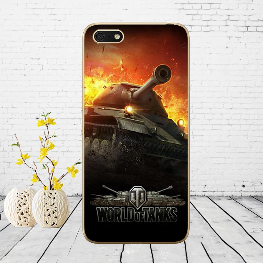 91DD world of tanks Мягкий силиконовый чехол для Huawei Honor 9 10 Lite 7A 5,45 7a pro 7c 5,7 дюймов 7x 8x чехол