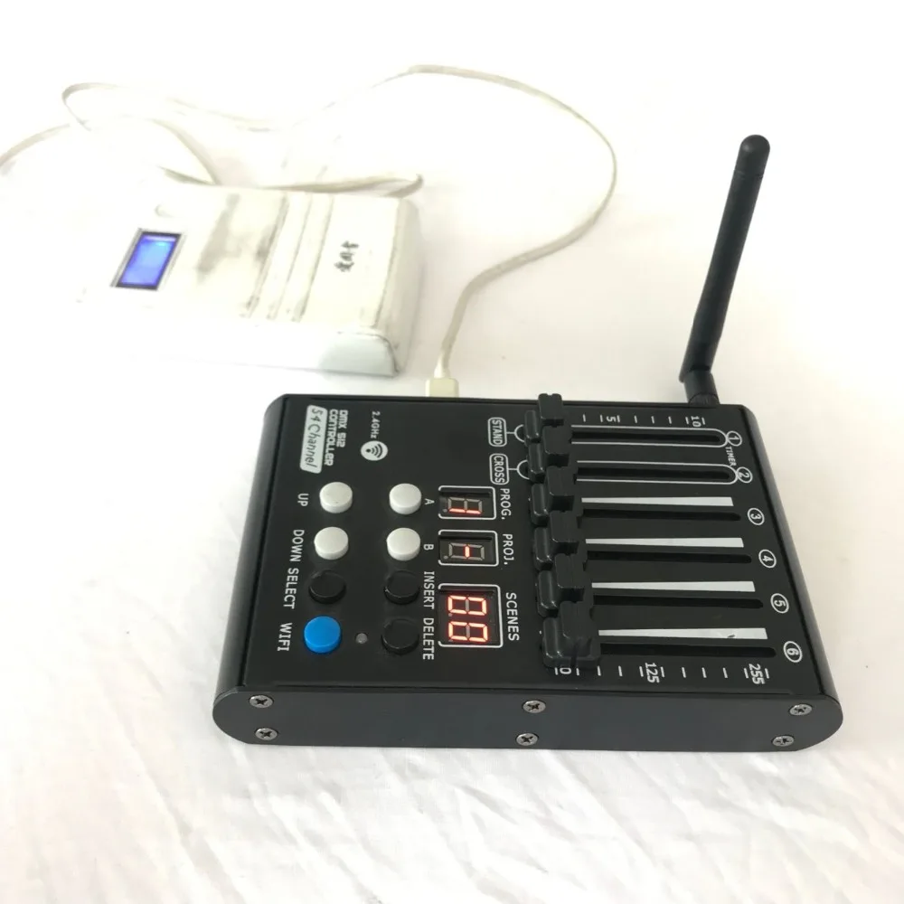 E-50/комплект светильник ing консоль мини беспроводной контроллер 54 канала DMX512 контроллер для сцены dj движущаяся головка или par Светильник