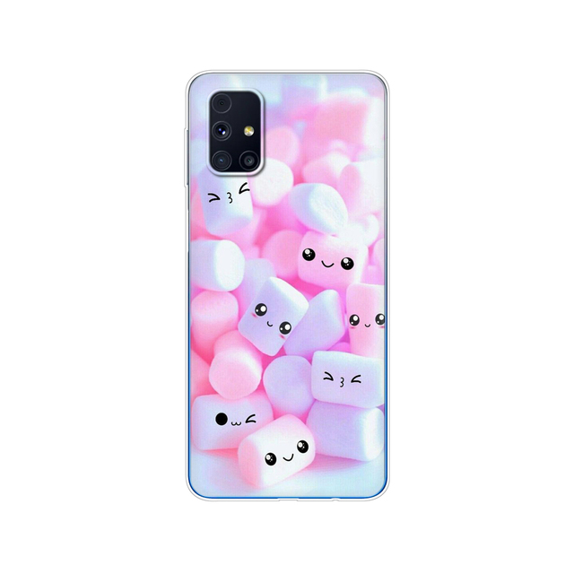 Samsung M31s Cases 6.5" Tpu Soft Silicon Back Phone Cover For Samsung Galaxy M31S GalaxyM31S M 31S m317f m317 Funda flower