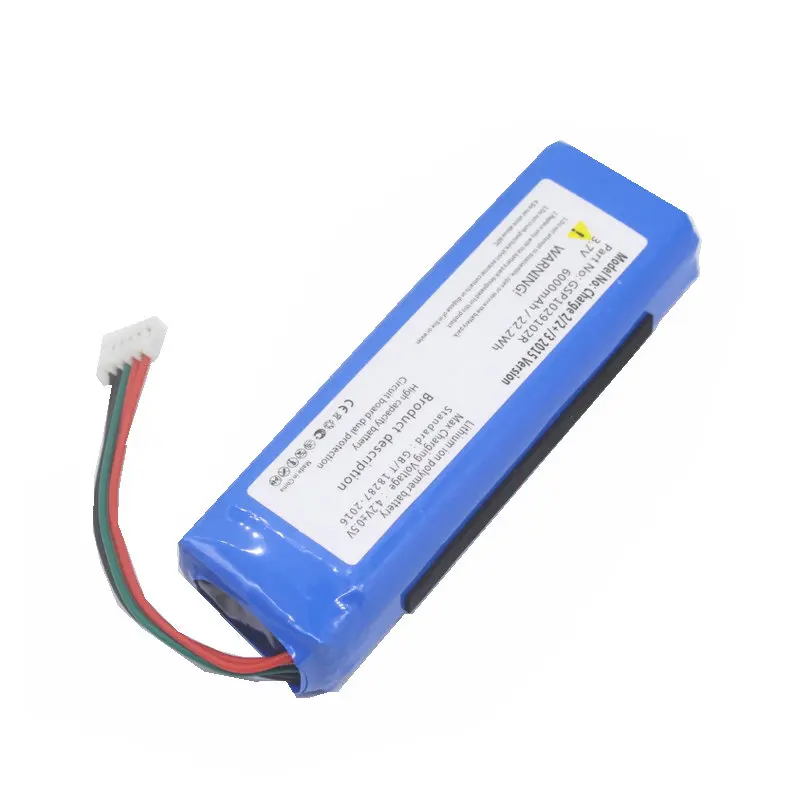 Аккумулятор GSP1029102R 6000 мА ч 5 шт./лот для JBL Charge 2 Plus + charge 3 версии 2015 | Мобильные
