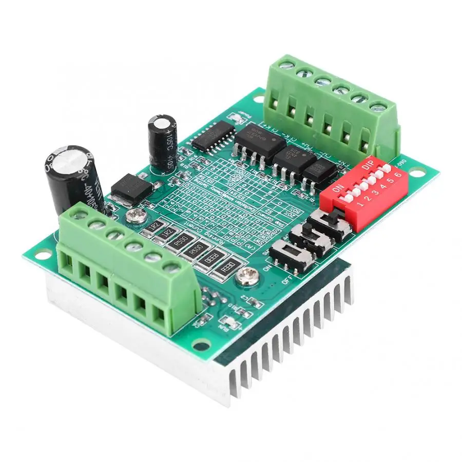 TB6560 3A Драйвер шагового двигателя плата 10 файлов ЧПУ одноосный модуль контроллера с 6N137 высокоскоростной Оптрон