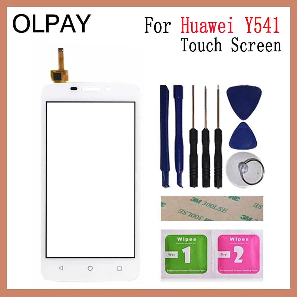 Mobile Phone Touch Panel 4.5'' inch For Huawei Y541 Y5 Y5c Y541-U02 Touch Screen Digitizer Panel Fornt Glass Sensor Repair Parts