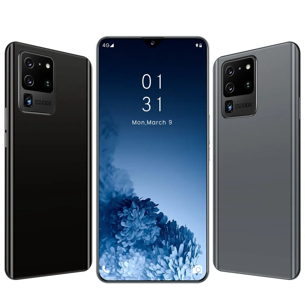 S20 Pro 6 дюймовый смартфон 2 + 16g капли воды большой экран ультра тонкий