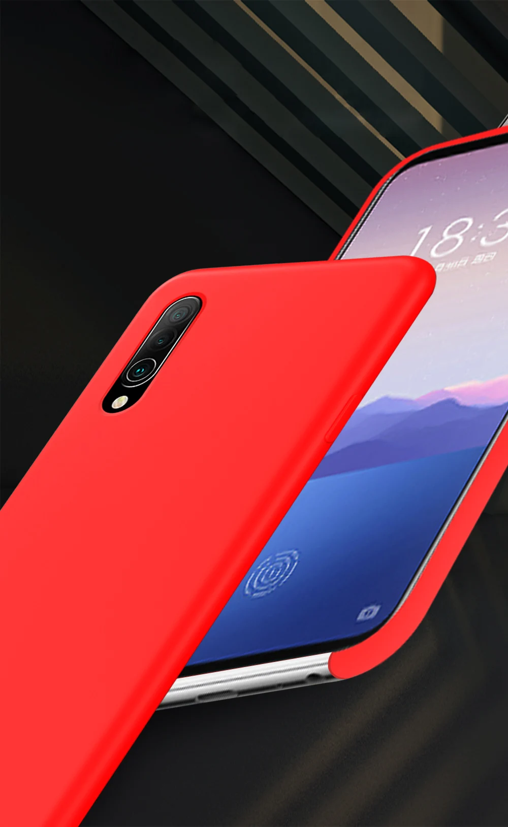 MEIZU 16s чехол, официальный,, не оставляет отпечатков пальцев, мягкий, противоударный, жидкий, силиконовый, однотонный, Meizu 16xs чехол для телефона