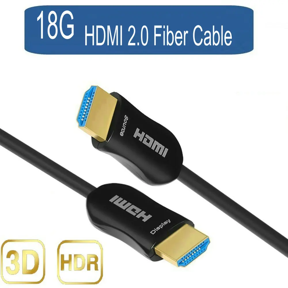 AOC HDMI волоконно оптический кабель Ultra HDR HDMI2.0b 18 Гбит/с поддержка 4K60HZ ARC HDR10