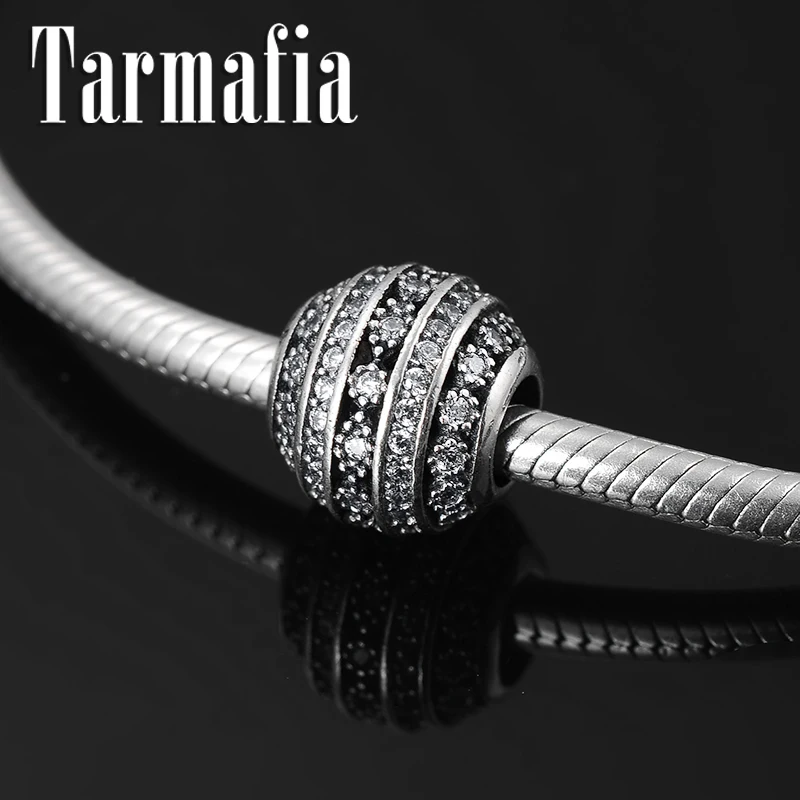 Hight Quality 925 Sterling Silver Like Ctystal Zircon Sun Flower fine Beads Fit Original European Charm Bracelet Jewelry making | Украшения