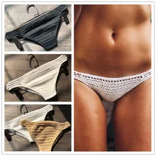 Женский топ бикини, летняя мода, пикантный зауженный, трикотажный, с отверстиями, в сдержанном стиле, Повседневный, однотонный, из двух частей, Раздельный купальник