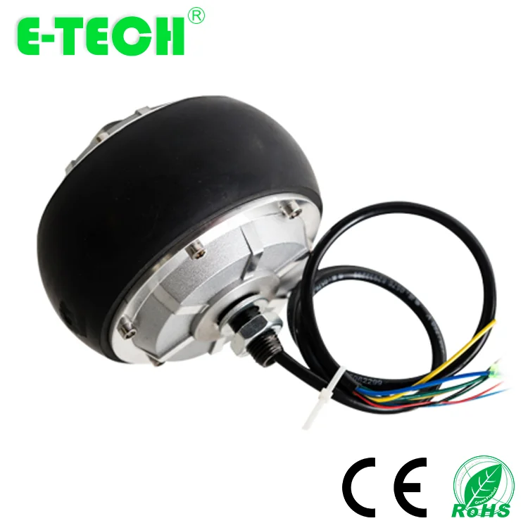 E-tech 4,5 дюймовый мини-робот службы встроенный энкодер ступицы двигателя колеса с RS232 драйвер