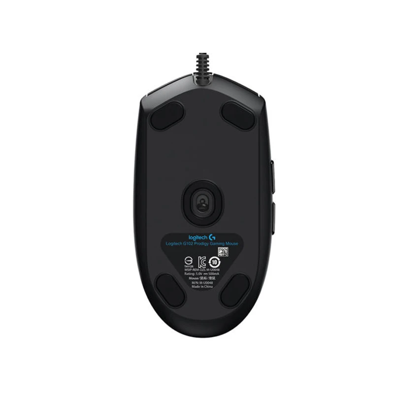 Проводная игровая мышь Logitech G102 оригинальная проводная 200 6000DPI для дома и офиса