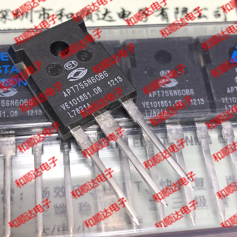 5 шт./лот APT75GN60BG-247 600V 155A