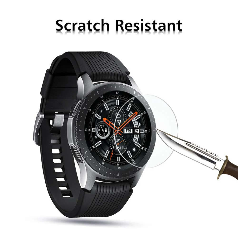 Закаленное стекло для Samsung Galaxy Watch 42/46 мм Gear Sport S2 S3 3 шт. защита экрана защитная