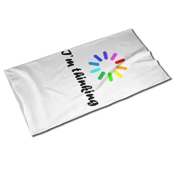 

I'm Thinking Unisex Outdoor Sport Scarf Headbands Bandana Mask Neck Gaiter Head Wrap Sweatband Headwear