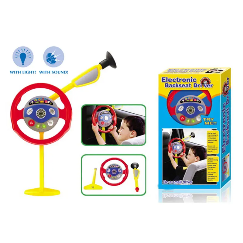 

Douyin Steering Wheel Co-Pilot Simulation Steering Wheel Children Model Small Steering Wheel Early Childhood Educational Soundin