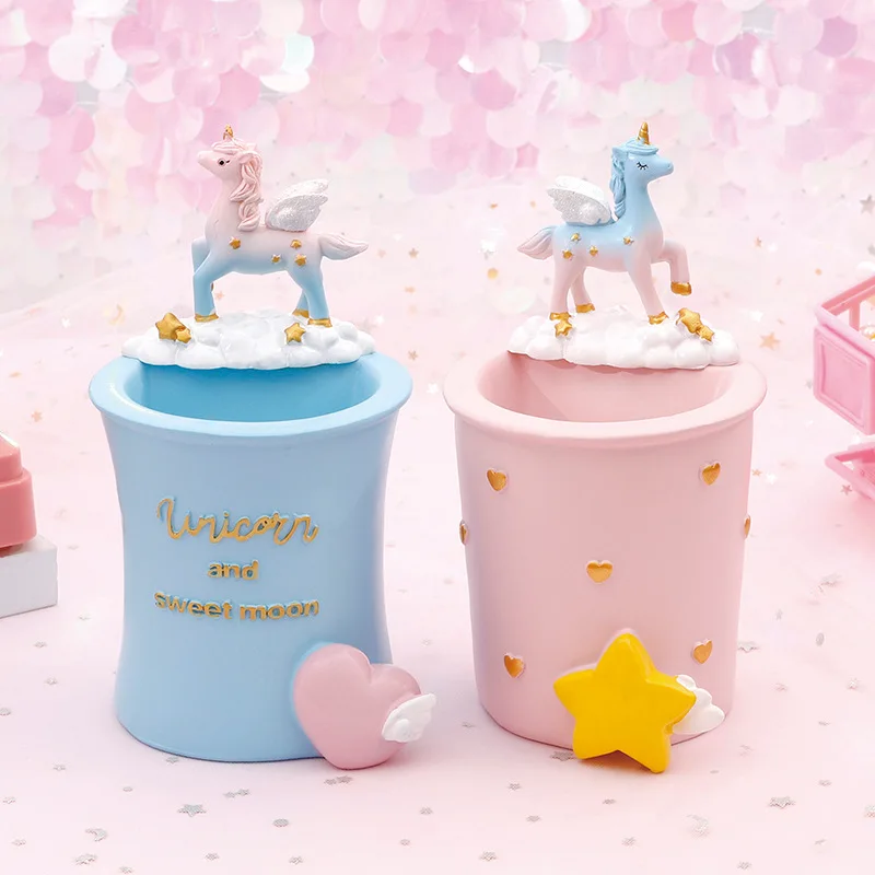 

Creative Cartoon Color Pen Holder , Desktop Pen Storage for New Year Gift , Office Decoration