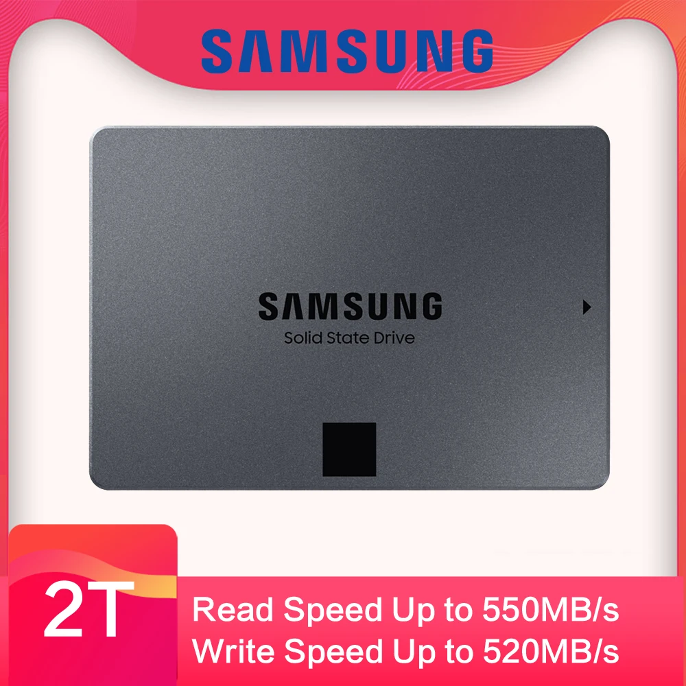 SAMSUNG SSD 860 QVO Внутренний твердотельный накопитель на ТБ HDD 2 5 дюйма SATA3|Внутренние