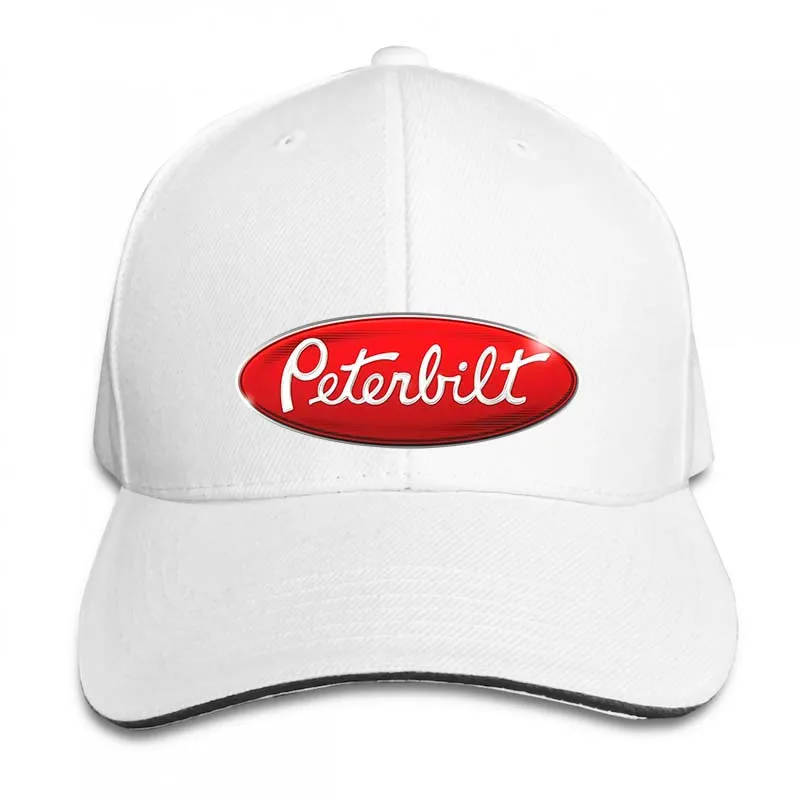 PETERBILT бейсбольная кепка с логотипом для мужчин и женщин, Кепка-Дальнобойщик, модная Регулируемая Кепка - Цвет: 2-White