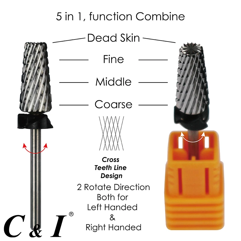 5 in 1 Cross XC 4 Nail Drill