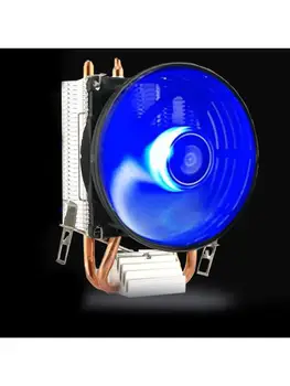 

CPU Cooler Master 2 Pure Copper Heat-pipes Fan with Blue Light Cooling System