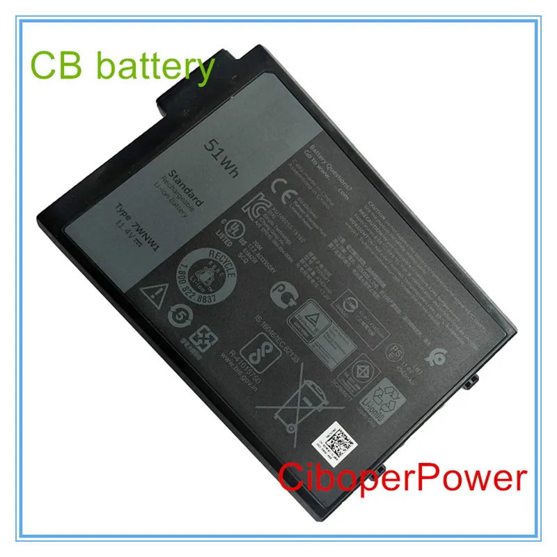Batteria 7Wnw1 51Wh Di Qualità Originale Per 5420 5424 7424 Robusto Dmf8C Gk3D3 P86G001
