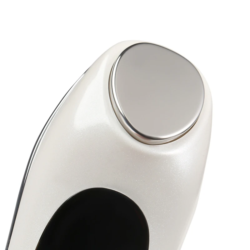 Gold Ultrasonic Electric Face Massager Vibrating Facial Skin Cold and Heat Ion Beauty Instrument for Face Beauty Care
