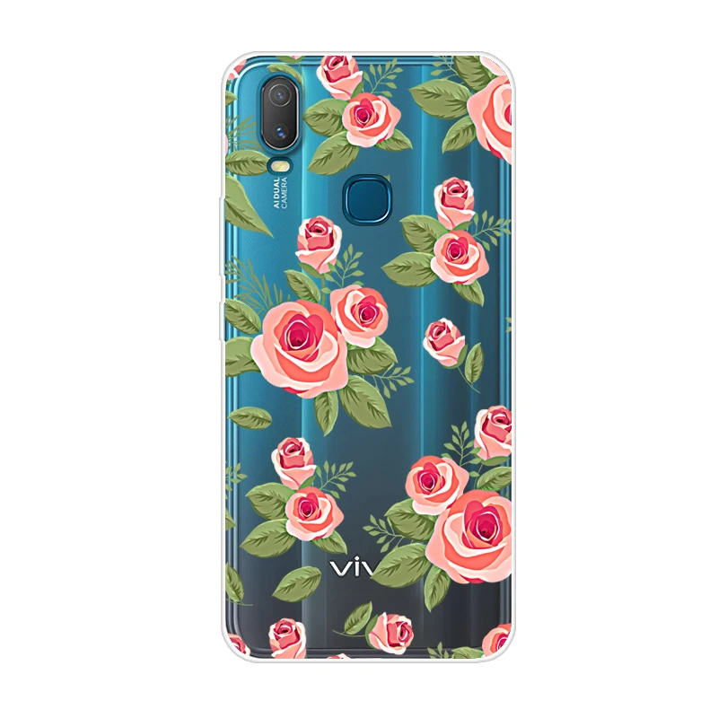 ДЛЯ Vivo Y11 чехол 6,35 ''тонкий мягкий силиконовый чехол s для Vivo Y11 Прозрачный чехол для VivoY11 Y 11