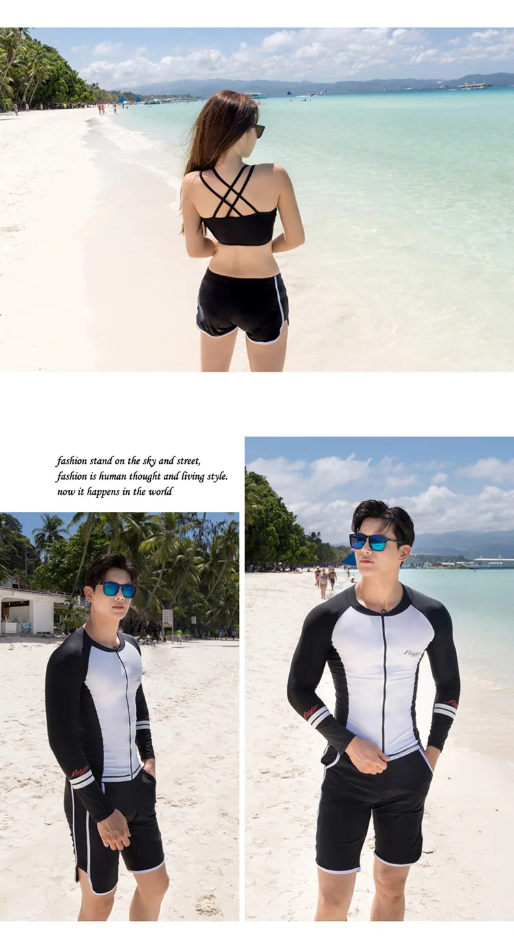 Kite Surf Rash Guard купальники для женщин Лето Купальник для девочек длинный купальник с принтом рукав солнце Сплит сушка серфинг принт