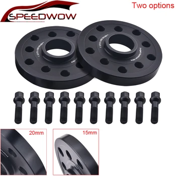

SPEEDWOW 2PCS Wheel Spacers Auto Car Wheel Tire Spacers Adaptor Shims Plate For Audi Kit 5x100/5x112 CB:57.1 A1/A2/A3/A4