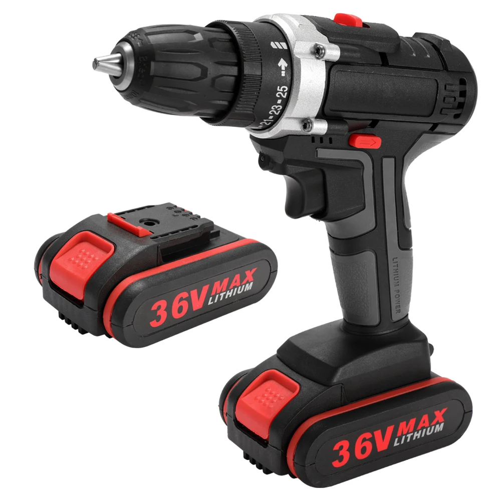 Electric Impact Cordless mini Drill 36V Cordless electric screwdriver Wireless Hand Drills Home DIY Electric Power Tools rotary