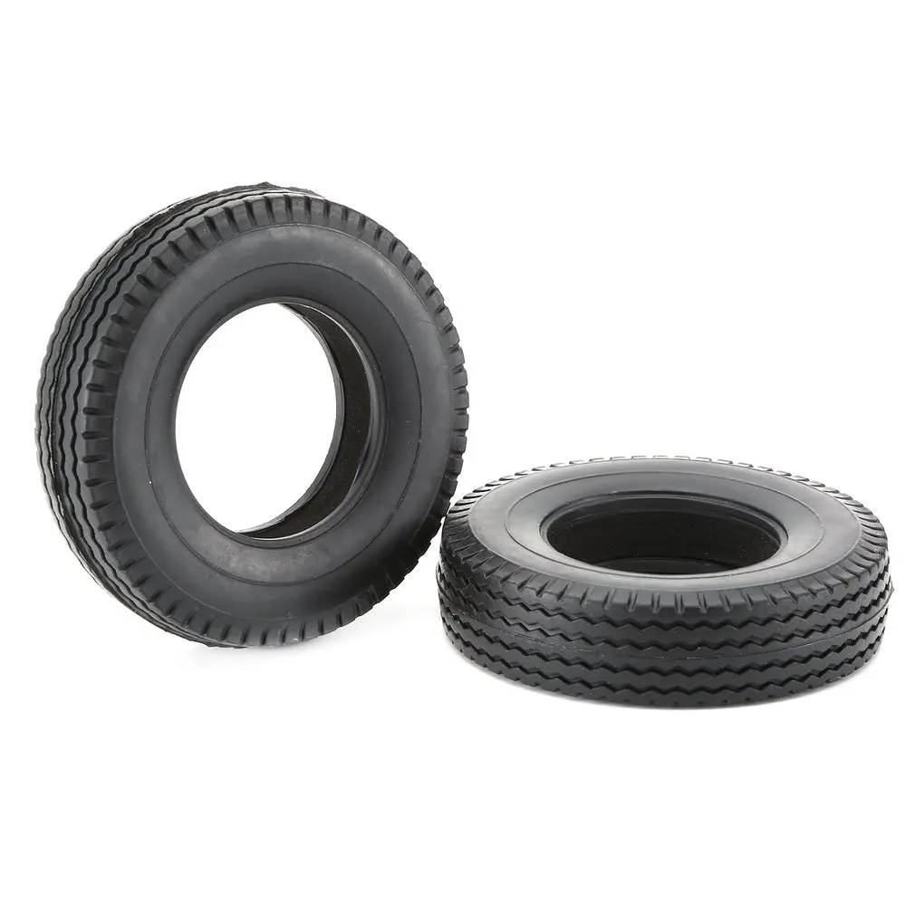 

4PCS 1/14 RC Car Rubber Tyre Car Tires for 1:14 Tamiya Tractor Truck RC Climbing Trailer Car Component