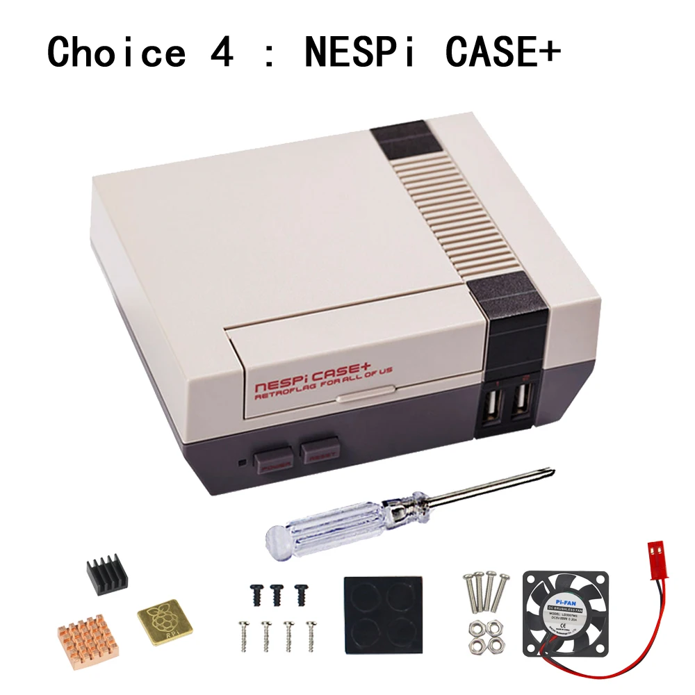 Raspberry Pi Retroflag Case MEGAPi Case SUPERPi Case NESPi Case + с безопасным отключением для Raspberry Pi 3 Model B 3 B Plus B +