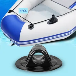 4PCS/set Rowing Boat Engine Mount Boat Motor Stand Holder Kit Bracket Clips For Canoe Inflatable Boat Kayak Accessories