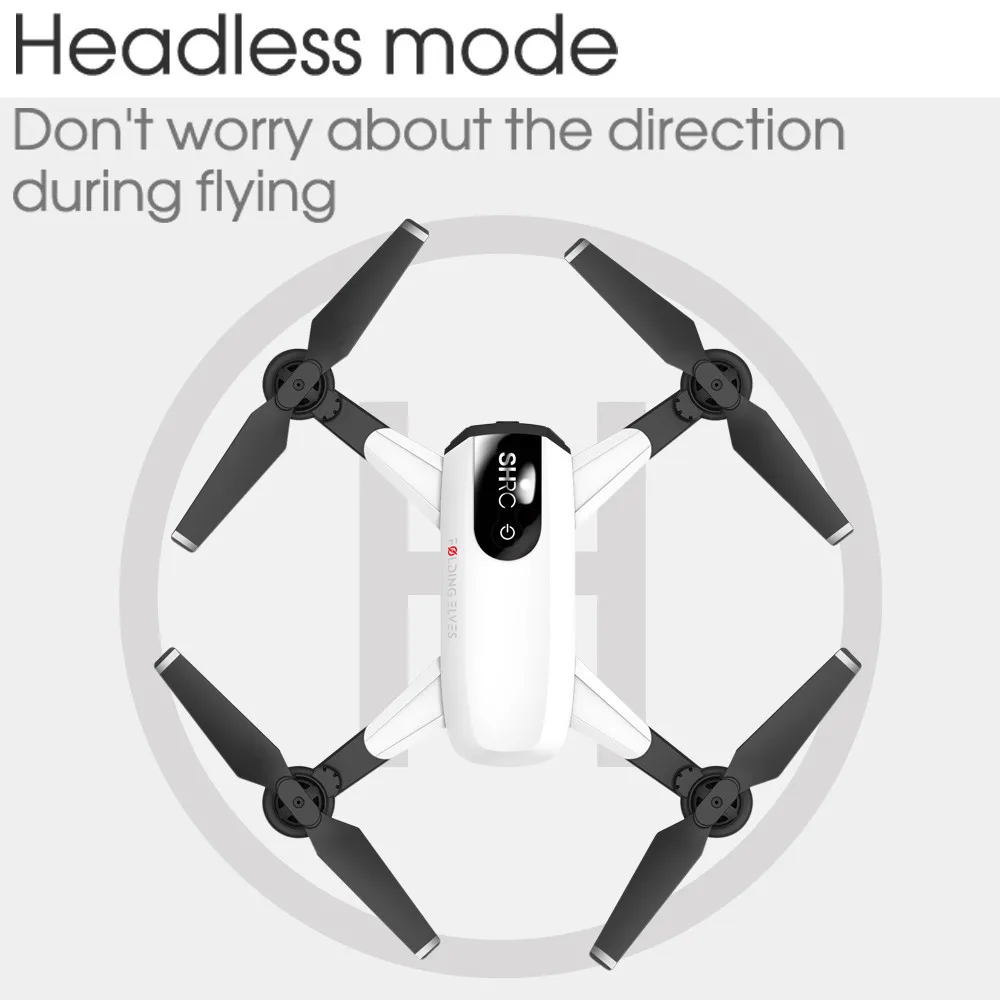 Пульт дистанционного управления летательный аппарат Дрон H1 5G селфи wifi FPV gps с 1080P HD камерой складной Квадрокоптер 8,23