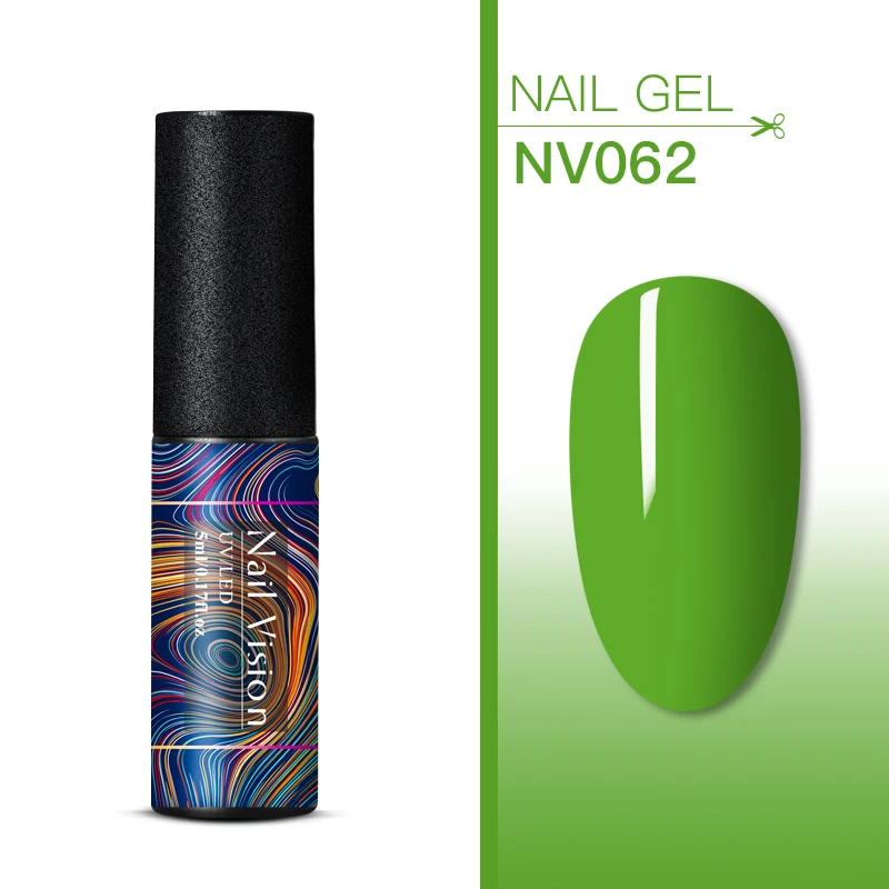 Nail Vision 5 мл УФ-гель для ногтей для маникюра 176 цветов Гель-лак Полупостоянный Гель-лак для нейл-арта инструменты для самостоятельного дизайна - Цвет: EES06657