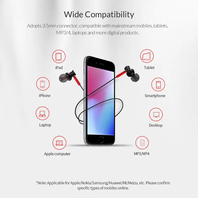 ABKT-Orico Soundplus-Rm2 In-Ear Earphone Sport Colorful Hifi Earphones 3.5Mm Audio Jack Headset Stereo Earphones With Microphone