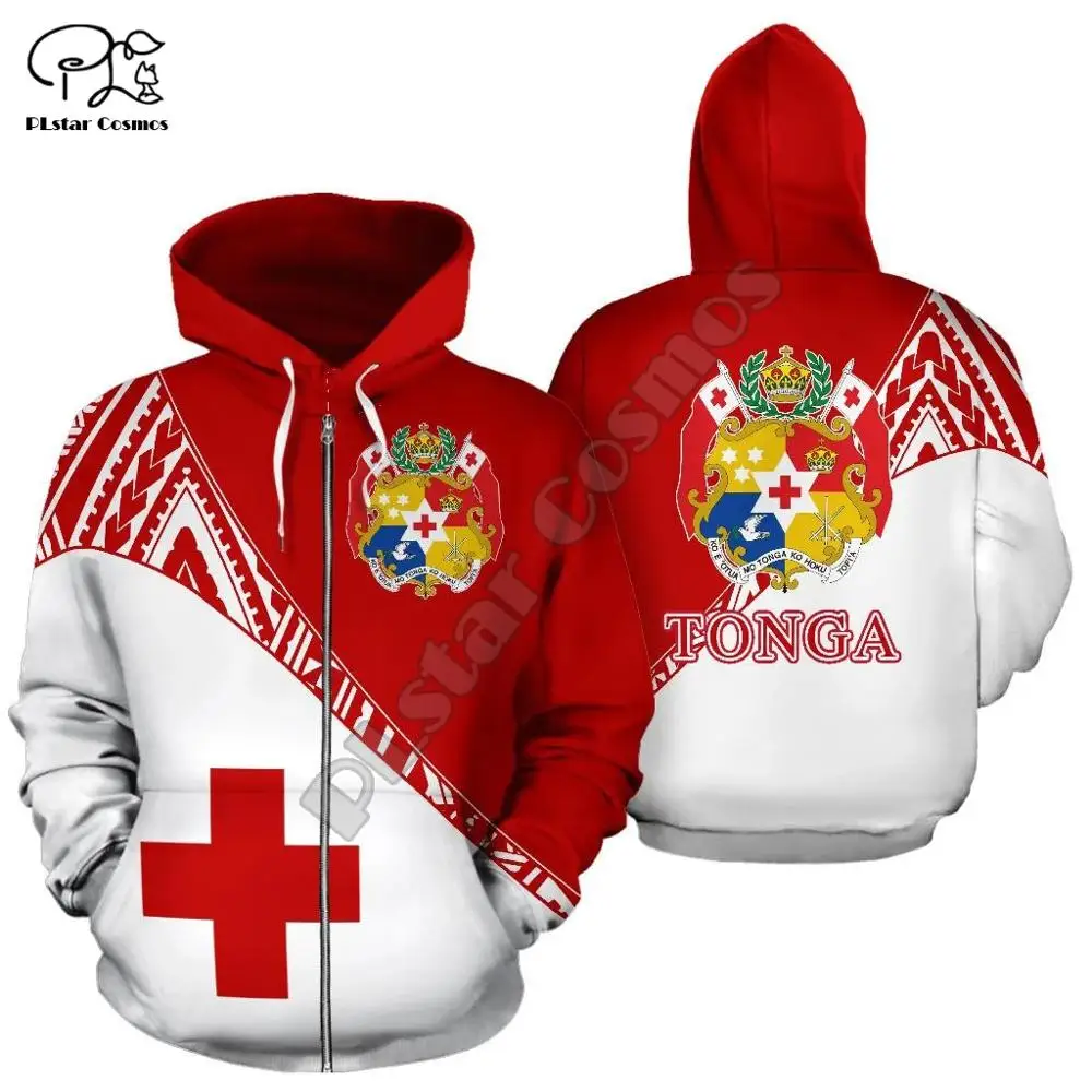 New Brand Island Tonga Country Flag Tribal Culture Retro Streetwear Tracksuit Men/Women Pullover 3DPrint Funny Casual Hoodies A3