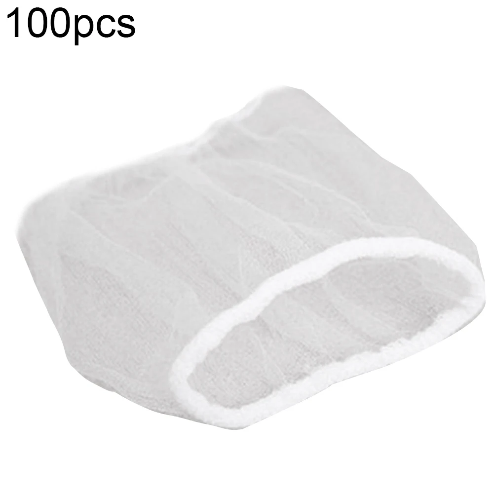 30/100PcsSink Filter Bags Kitchen Sink Strainer Garbage Filter Bag Net Mesh Anti Clogging Pouch Mesh Bag Sewer Water Filter - Цвет: 100pcs