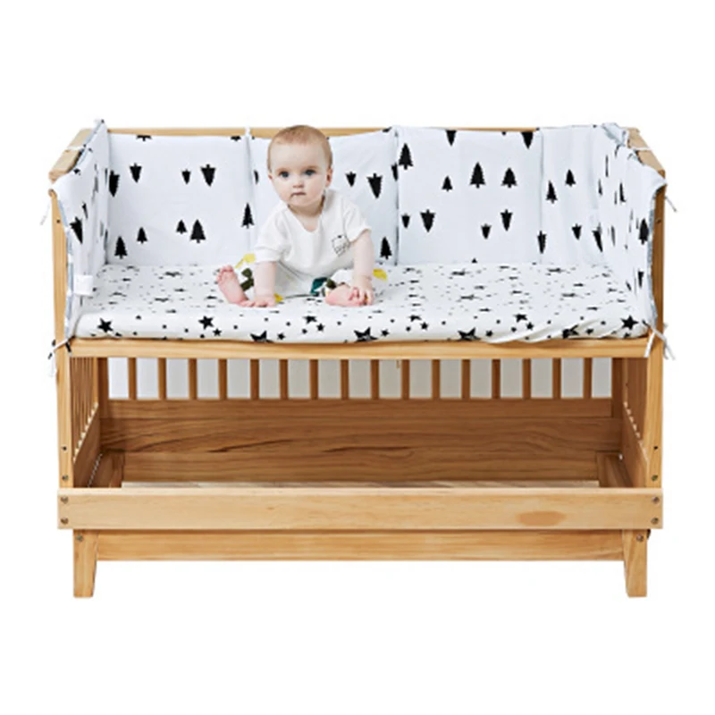 Мультяшная анимационная кровать бампер удобная детская кровать протектор Новорожденные бамперы безопасное ограждение для младенцев линия bebe защита для кроватки