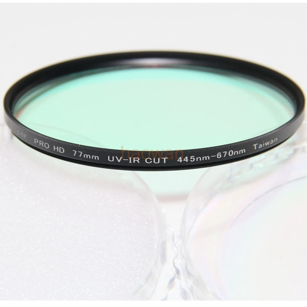 27 43 мм 445nm-670nm UV-IR кроя инфракрасный фильтр для объектива цифровой зеркальной