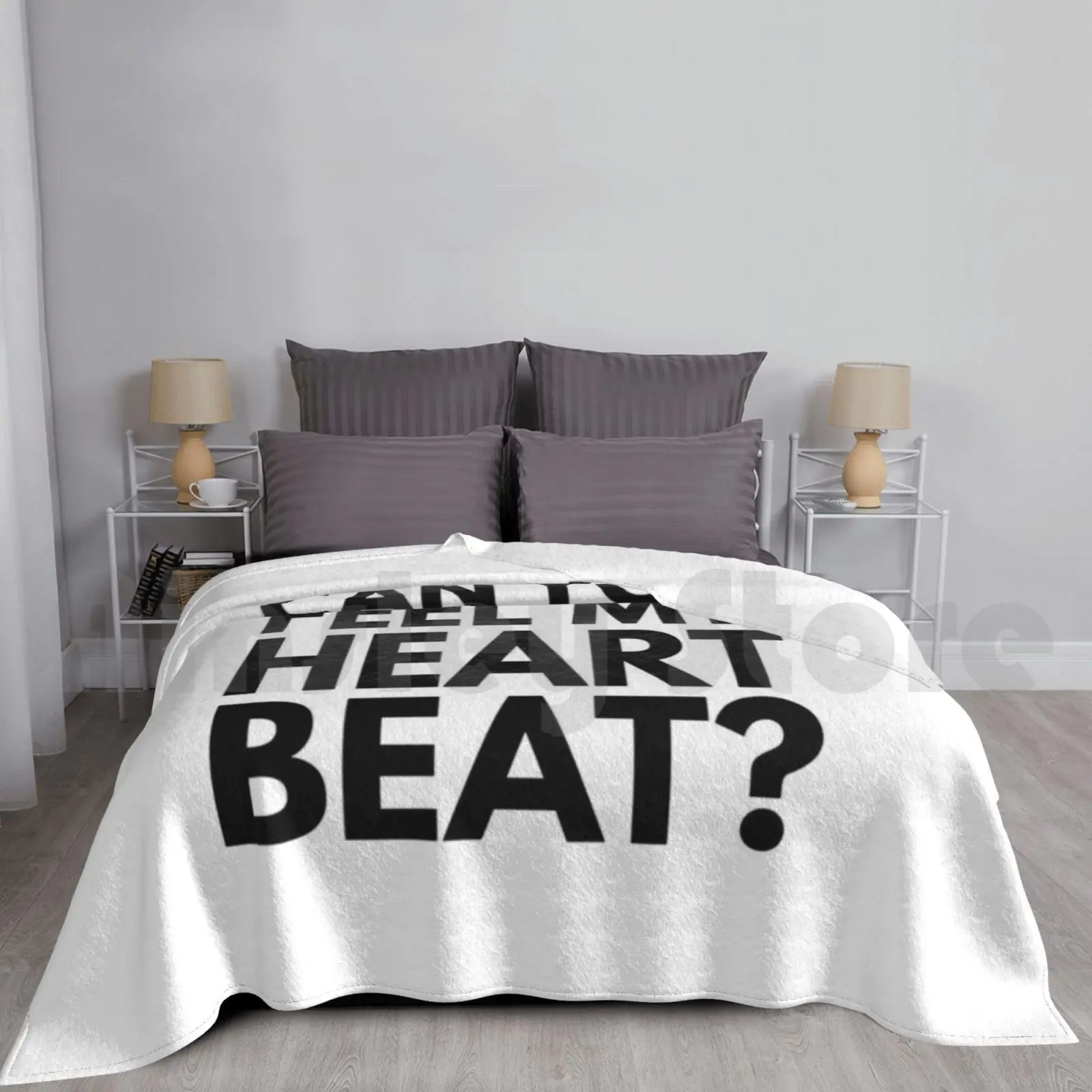 Puoi Sentire My Heart Beat Coperta Per Divano Letto Viaggio Nick Cave Heart Music N Roll Concert Live Legs Legends