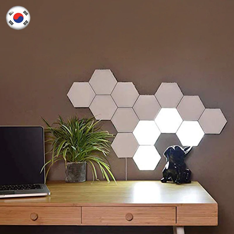 

Wall lamp Wall LED Light Ambient lighting Touch Control LEDLighting System Room Lamp Home Decor Hexagon Honeycomb Induction Lamp