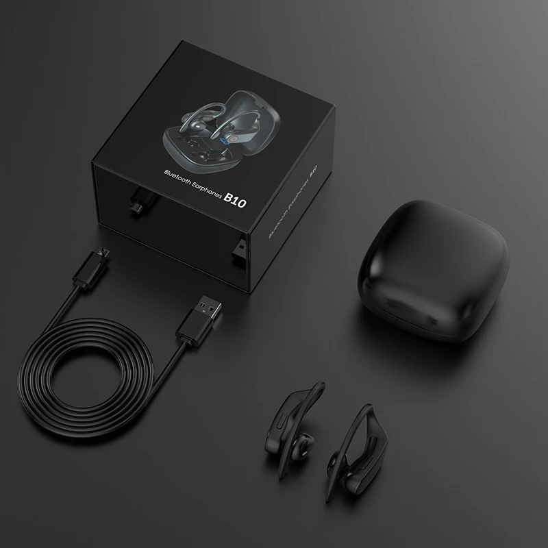 B10 TWS беспроводные наушники Bluetooth 5,0 спортивные наушники автоматические всплывающие 6D стерео гарнитуры Поддержка беспроводного зарядного устройства PK Q62
