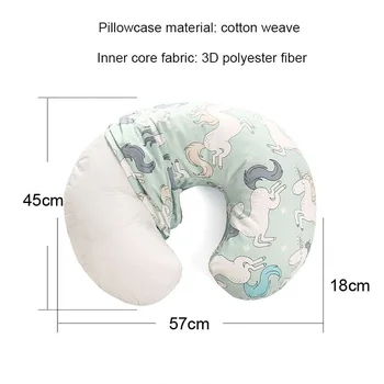 

Newborn Baby Nursing Pillows Maternity Baby U-Shaped Breastfeeding Pillow Infant Cuddle Cotton Feeding Protect Mother's Waist