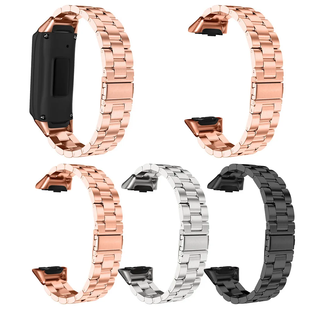 Ремешок-браслет из нержавеющей стали для samsung Galaxy Fit высокого качества