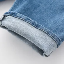 Katoofely2019 Summer New Style Childrenswear BOY'S Children INS Washing Soft Pure Cotton Denim Shorts